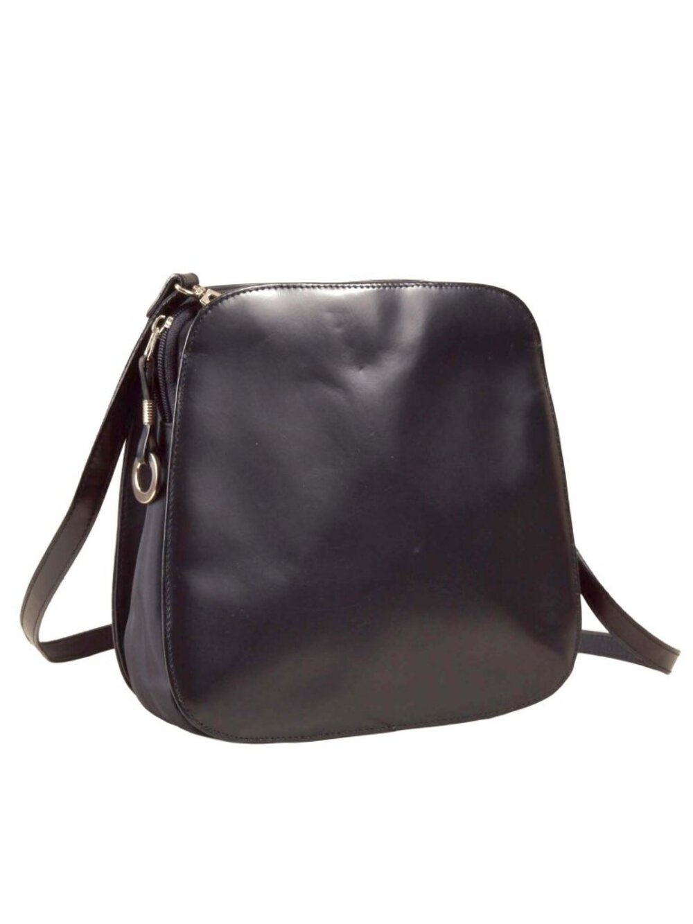 Jacqueline Ferrar Vintage Black Leather Crossbody